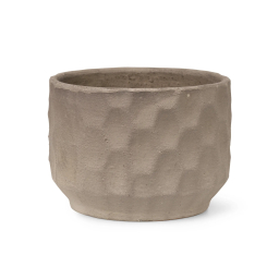Kameninový kvetináč Gro Brown Sand 16,5 cm