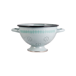 Smaltovane cedidlo Vappu Mint 20 cm