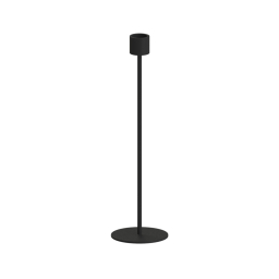 Svietnik Candlestick Black 29 cm