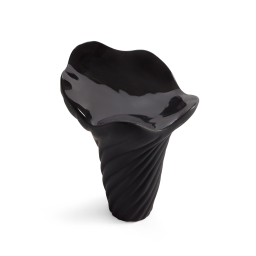 Soška Fungi Sculpture Black 18 cm