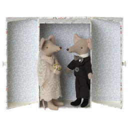 Svadobné myšky v krabičke Wedding Couple