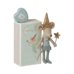 Myška s krabičkou na zúbky Tooth fairy Blue