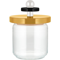 Sklenená dóza 100 Collection Alessi 0,75 l Yellow