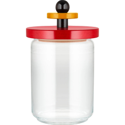 Sklenená dóza 100 Collection Alessi 1 l Red