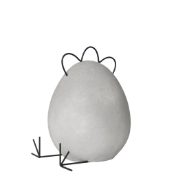 Veľkonočná dekorácia Heavy Hen Concrete 23 cm