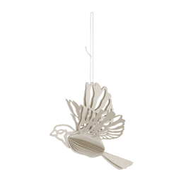 Dekoratívne vtáčiky Paper Bird Sand - set 2 ks