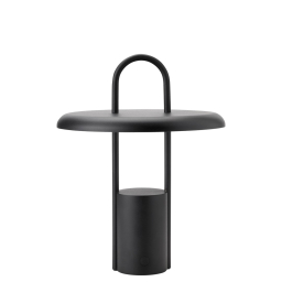Prenosná LED lampa Pier Black 25 cm