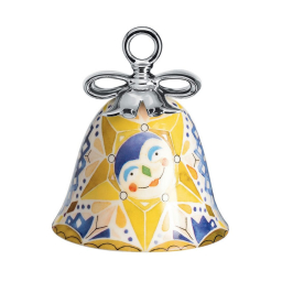 Porcelánový vianočný zvonček Star
