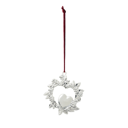 Vianočná ozdoba Wild Heart Silver 8 cm