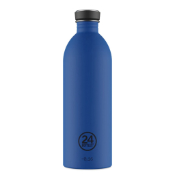Nerezová fľaša Urban Bottle Gold Blue Stone 1L