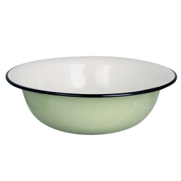 Smaltované umývadlo Emils Basin Green 40 cm