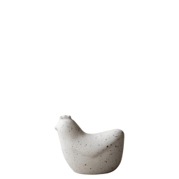 Veľkonočná dekorácia sliepočka Happy Hen White Dot