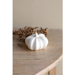 Jesenná dekorácia tekvice Hovsjö White 11 cm