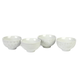 Sada malých porcelánových misiek Vario