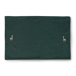 Vianočné prestieranie Reindeer Green 49x32 cm