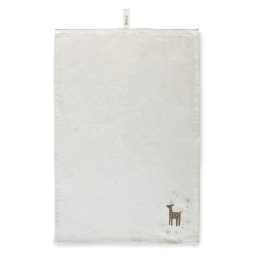 Vianočná utierka Reindeer Cream 70x50 cm