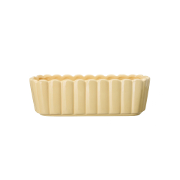Kvetináč Edna Oval Light Yellow 30 cm