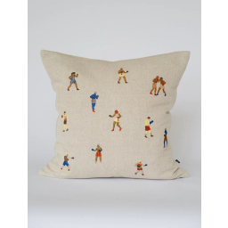 Vyšívaná obliečka na vankúš Boxers 50x50 cm