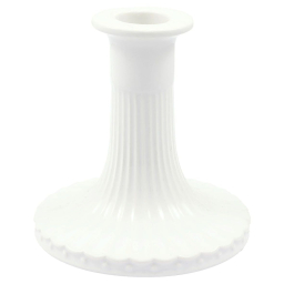 Keramický svícen Alice White 10 cm