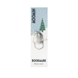 Záložka do kníh Clip Moomin Winter Silver