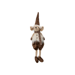 Vianočná dekorácia sediaca myška Mouse Boy