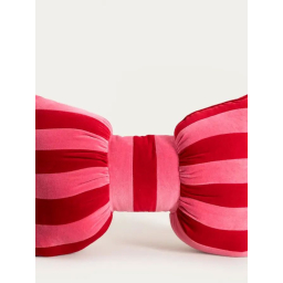 Hebučký vankúš Pinky Bow 30x45 cm