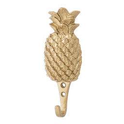 Kovový háčik Pineapple zlatý