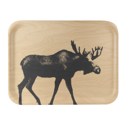 Drevený podnos Moose 42x32 cm