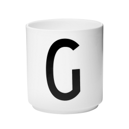 Porcelánový hrnček Písmeno G