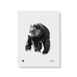 Plagát Nežný medveď 30x40 cm