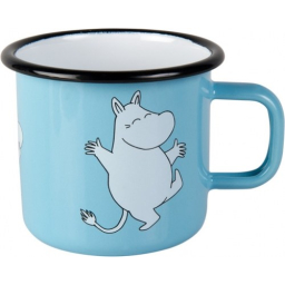 Malý smaltovaný plechový Mumin