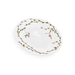 Vianočný tanier Hammershoi Christmas Oval 33 cm