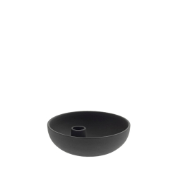 Keramický svietnik Lidatorp Dark Grey M