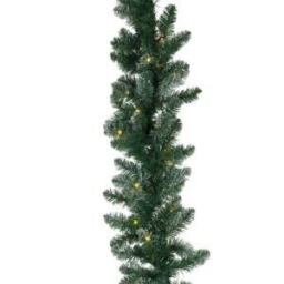 Vianočná girlanda Snowy s LED svetlami 4,8 m