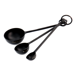 Sada odmeriek Mattsats Black