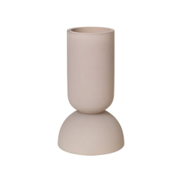 Sklenená váza Dual Vase Sand 22,3 cm