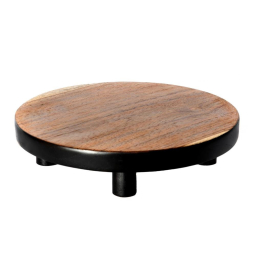 Servírovací podnos na nôžkach Bondi Teak 20 cm