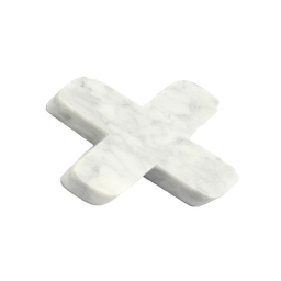 Mramorová podložka pod horúce Cross White