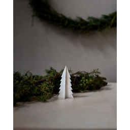 Dekoratívny stromček Gimdalen White 10 cm