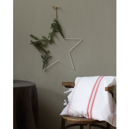 Dekoratívna hviezda Starholm White 40 cm