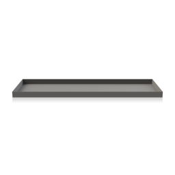 Podnos Rectangular Grey 50x18 cm