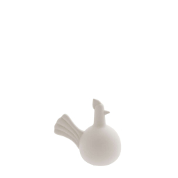 Keramická sliepka Hjördis Beige S