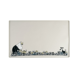 Silikónová podložka Moomin Grey 60x40 cm