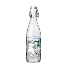 Sklenená fľaša Moomin Summer Party 0,5 l