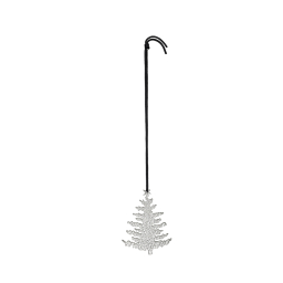 Vianočný stromček strieborný 7 cm