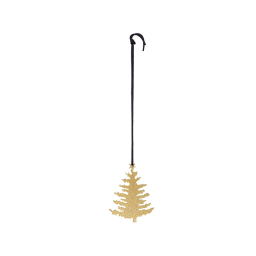 Vianočný stromček zlatý 7 cm