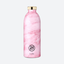 Nerezová termo fľaša Clima Marble Pink 850ml