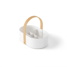 Organizér Bellwood Caddy White Natural