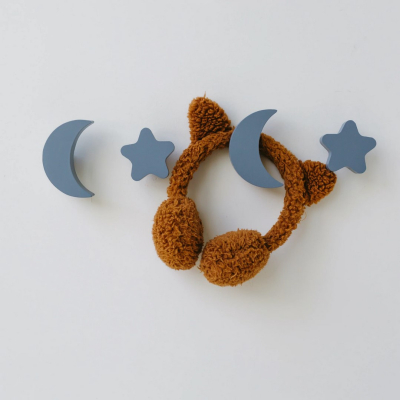                             Háčiky Stars and Moons hooks Grey - set 4 ks                        