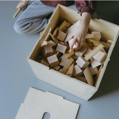                             Úložný box Cube Natural Birch                        